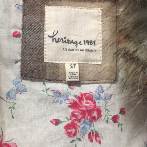 Faux Fur Plaid Jacket - Picture 5 of 7